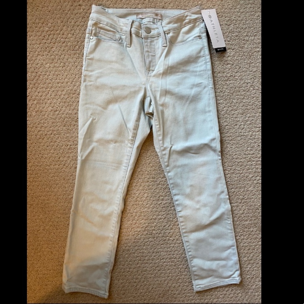 NWT Athleta Sculptek Crop Jeans